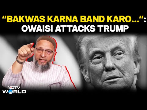 Asaduddin Owaisi Interview LIVE Israel Gaza War | Owaisi Lashes Trump Over ‘Genocide’ In Palestine
