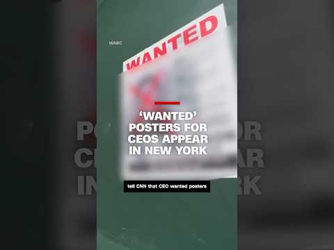 ‘Wanted’ posters for CEOs appear in New York