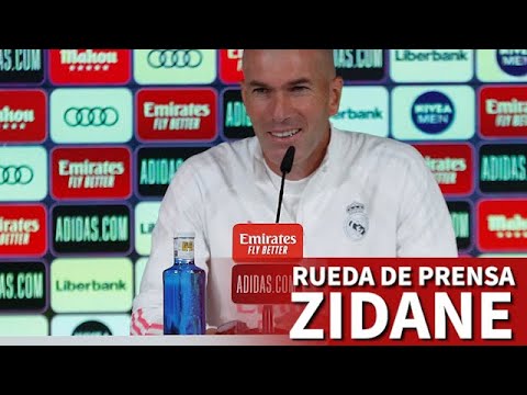 Rueda de prensa de ZIDANE previa al VALENCIA | Diario AS