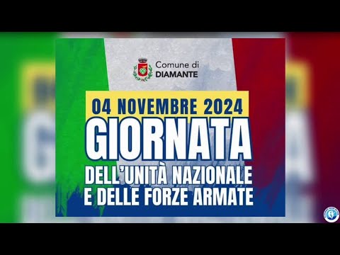 Diamante: Giornata dell'Unità Nazionale e delle Forze Armate