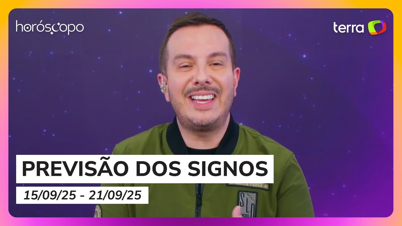 Previsões com André Mantovanni de 15 a 21 de setembro