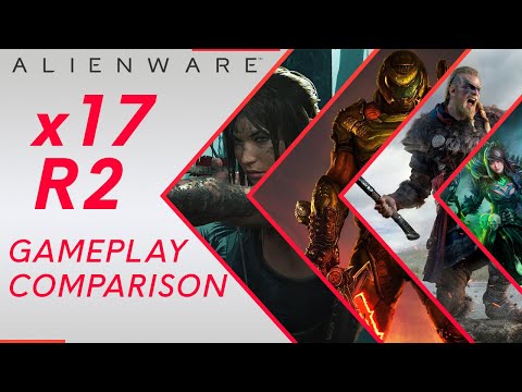 Alienware x17 R2 - Gameplay Comparison