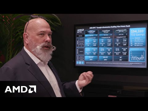 AMD Demo – Clinton France (AMD at MWC 2025)
