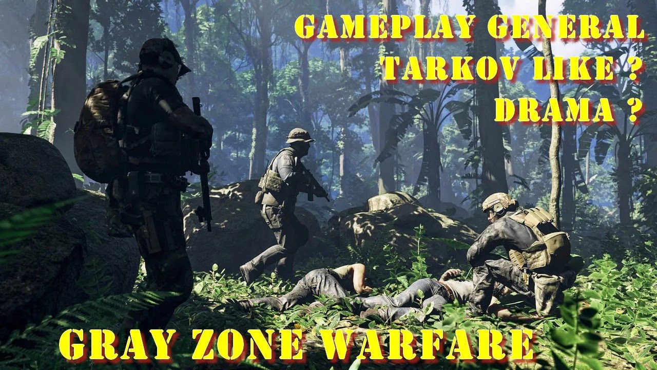 Gray Zone Warfare - Mission gun range -Mécaniques de jeu et pourquoi ce n'est PAS Tarkov [French]