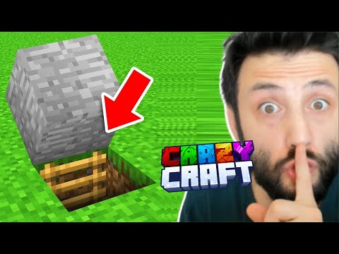 Kimsenin Bilmediği GİZLİ SIĞINAĞIM 🤫 EKİPLE CRAZYCRAFT Minecraft Bölüm 6