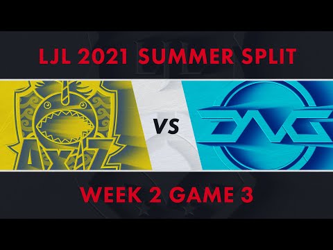 AXZ vs DFM｜LJL 2021 Summer Split Week 2 Game 3