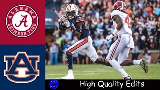 #5 Alabama vs #15 Auburn 2019 Iron Bowl Highlights | College Football Highlights