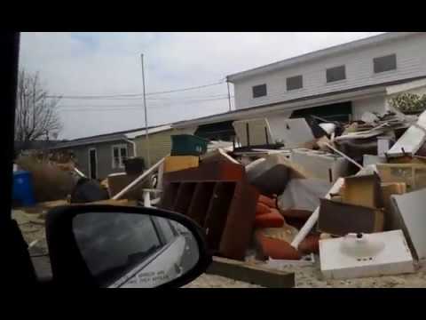 Long Beach Island after Hurricane Sandy