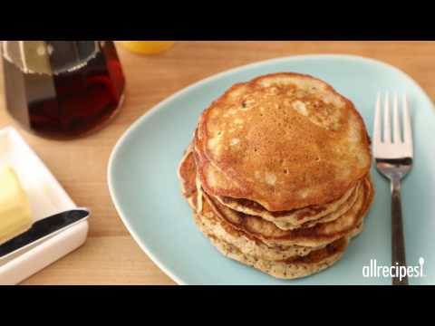 Pancake Recipes - How to Make Easy Banana Nut Pancakes