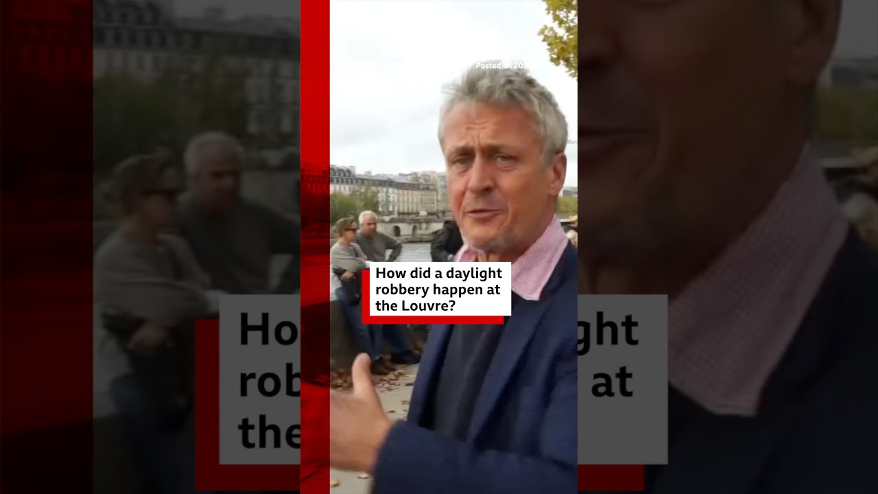 How did thieves steal from the Louvre? Louvre Heist Paris BBCNews