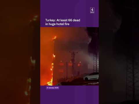 Turkey hotel fire kills 66