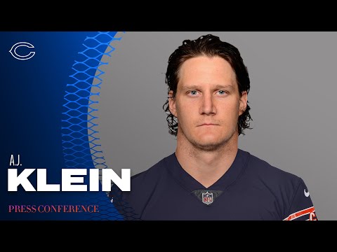 A.J. Klein: 'I'm here to take advantage of the opportunity' | Chicago Bears video clip