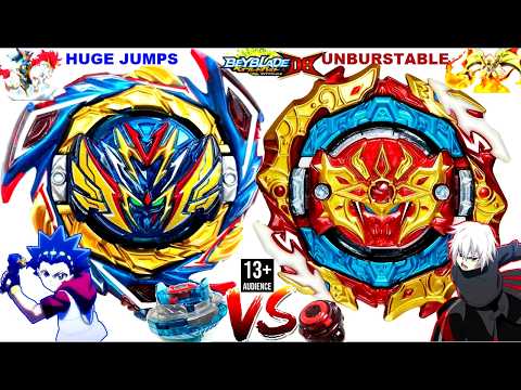 SHOT' ANIME JUMPS: Savior Valkyrie vs Astral Spriggan-Valt vs Shu-Beyblade Burst DB QuadDrive Battle