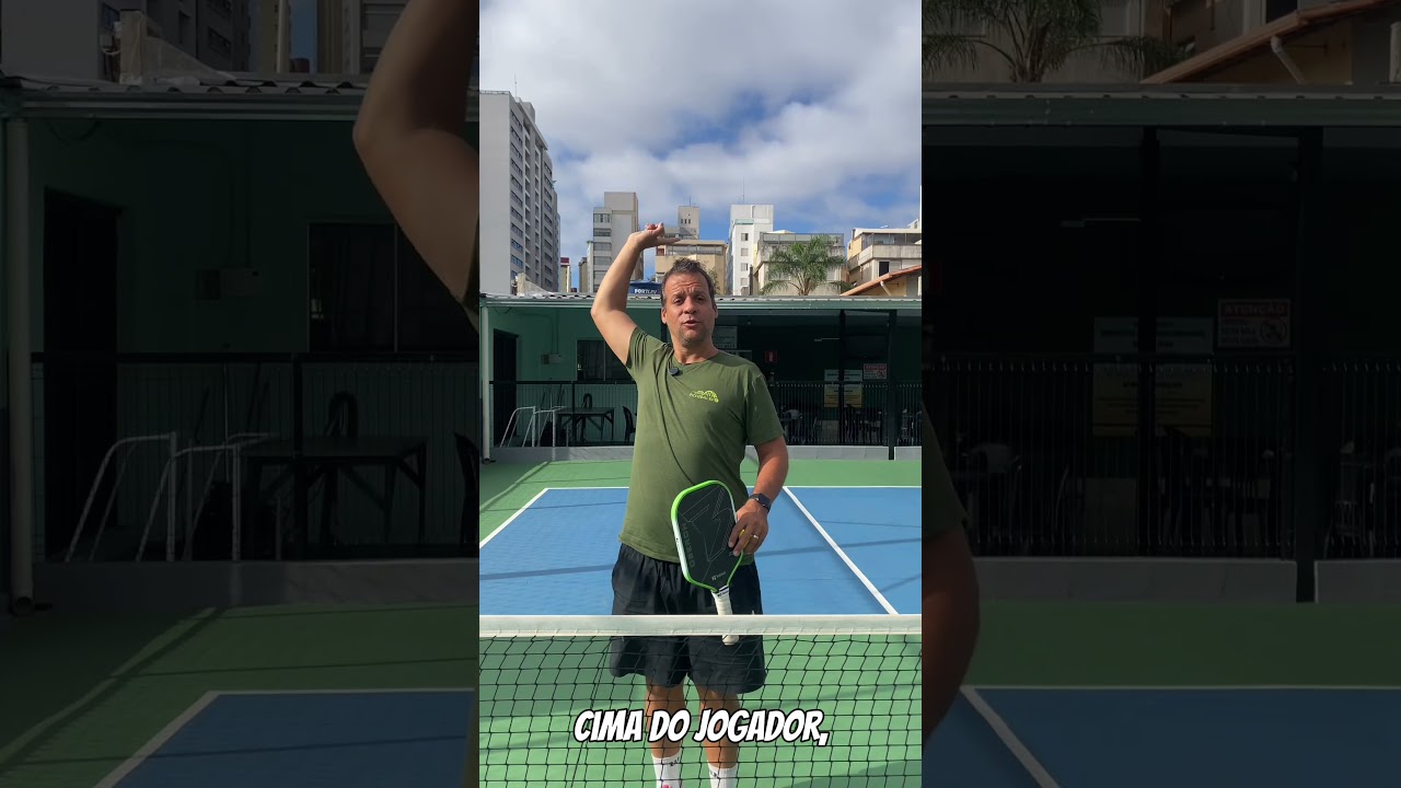 Você sabe o que é o LOB no Pickleball? Assista até o final e descubra mais uma palavra do dicionário