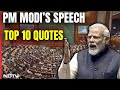 PM Modi Lok Sabha Speech | Alliances Alignment Is Off: PM Modis Top Quotes In Parliament