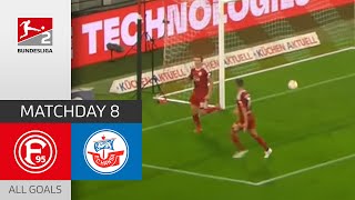 Düsseldorf Save Three Important Points | Düsseldorf — Rostock 3-1| All Goals | Bundesliga 2 — 22/23