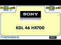 SONY KDL46HX700 TV Installeren - SONY TV Installeren - Ci+ Installeren