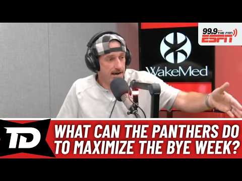 What are the Carolina Panthers’ priorities during the bye week?