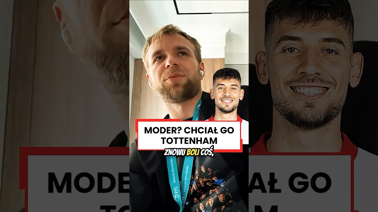 Puchacz o moderze: chciał go tottenham #shorts