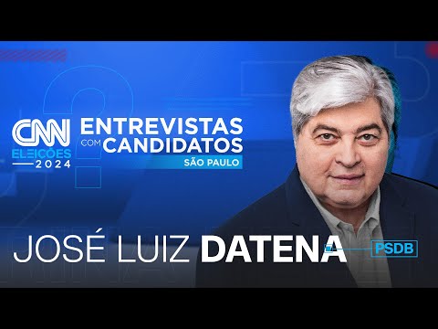 José Luiz Datena (PSDB) | CNN Eleições: entrevistas com candidatos - São Paulo