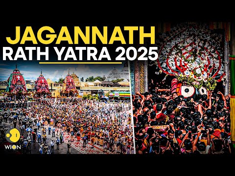 Jagannath Rath Yatra 2025 LIVE: Sea of Devotees Join the Grand Procession| WION LIVE