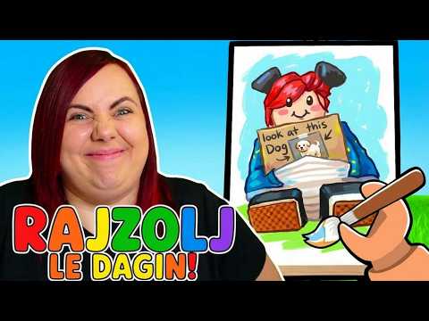 RAJZOLJ LE DAGIN 😂 - Draw Me! 🎨 - Roblox