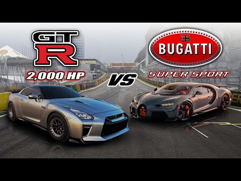 High-Speed Showdown: Bugatti Chiron SS Dominates Rematch at Kennedy Space Center