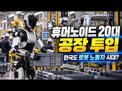 [테크TALK] 휴머노이드가 공장에 들어간다…20대 실증 시작 #휴머노이드 #로봇 #AI로봇