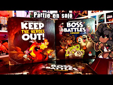 Keep the Heroes Out Boss Battles (Mission 23) - Médusa VS les Méca-Araignées