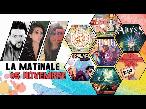UNCONSCIOUS MIND, DEAD CELLS, KADO, TIME BOMB UNDERCOVER... - La Matinale du 05 Novembre