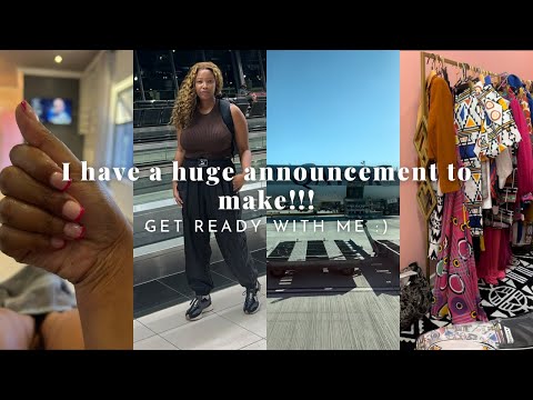 I have a HUGE announcement to make: Get ready with me :)