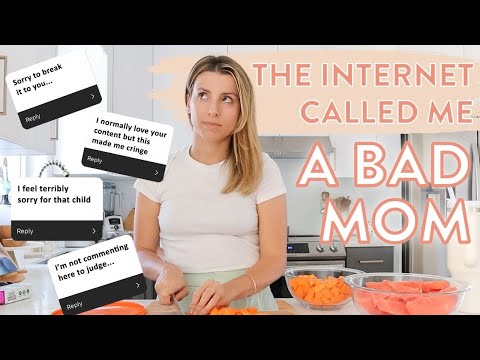 The Internet called me a "bad mom” (I have never been this emotional before)
