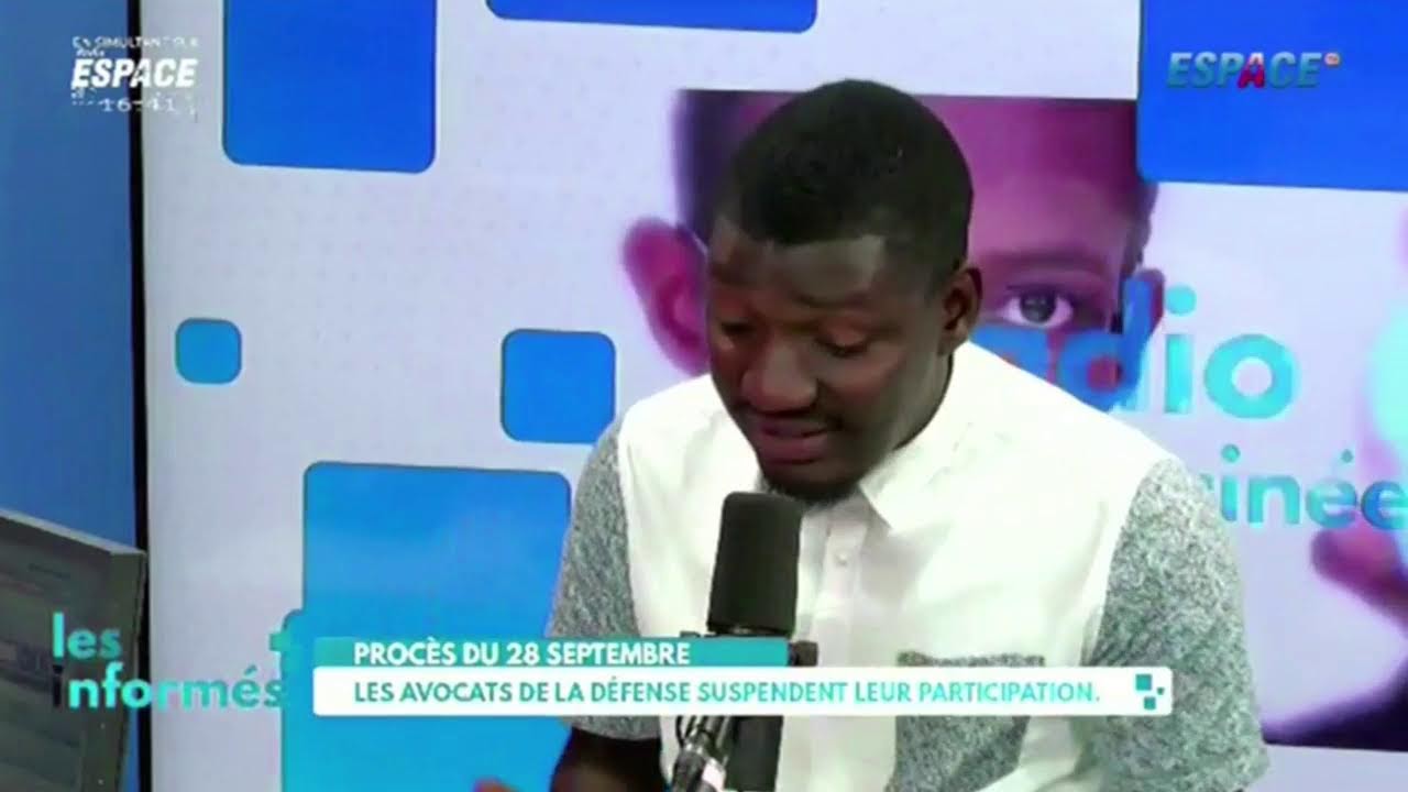 🔴 Les informés - 27 Novembre 2023 • ESPACE TV GUINEE