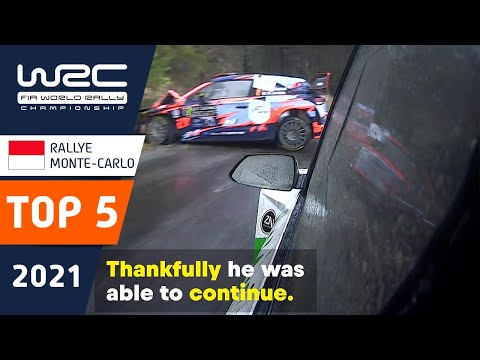 WRC - Rallye Monte-Carlo 2021: TOP 5 moments!