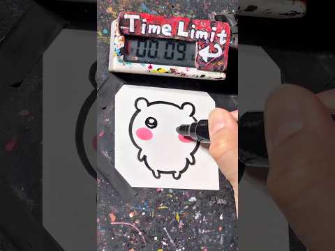 【ASMR】Drawing Chiikawa in 30Sec