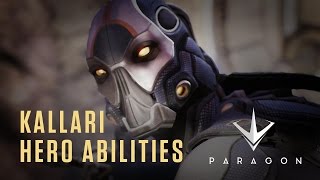 Paragon - Kallari Hero Abilities - Gameplay Video