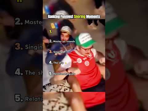 Ranking Weird Snoring Moments!