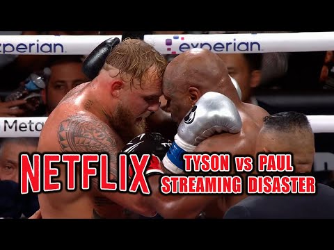 Mike Tyson vs Jake Paul | A Netflix Streaming Disaster