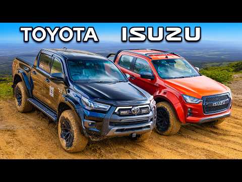 Ultimate Off-Road Showdown: Isuzu Dmax vs. Toyota Hilux Arctic Trucks