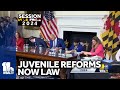 Controversial juvenile reforms become law