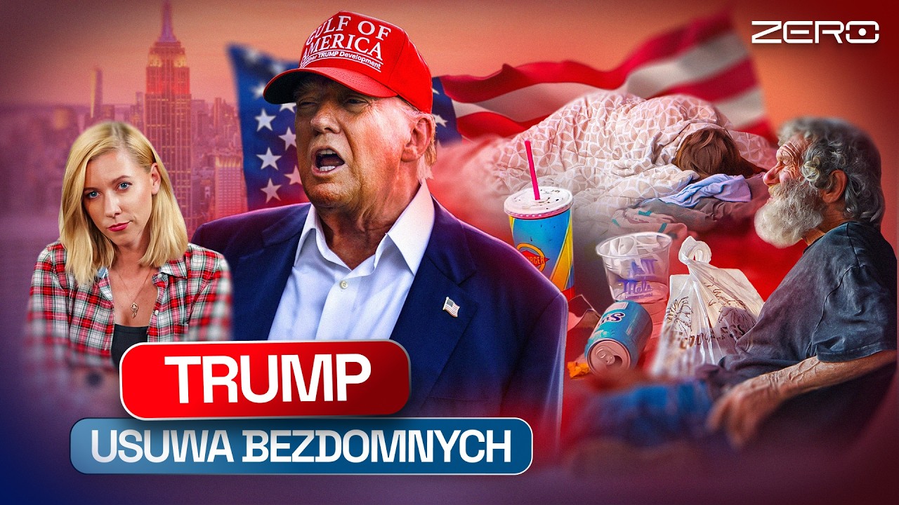 ZMIANY W MIASTACH USA. BEZDOMNI ZNIKNĄ Z ULIC. TRUMP PODPISAŁ DEKRET