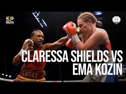 CLARESSA SHIELDS VS EMA KOZIN FULL FIGHT