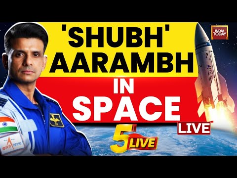 5ive Live with Suyesha Savant LIVE | Shubhanshu Shukla's Space Journey LIVE | Axiom Mission 4 LIVE