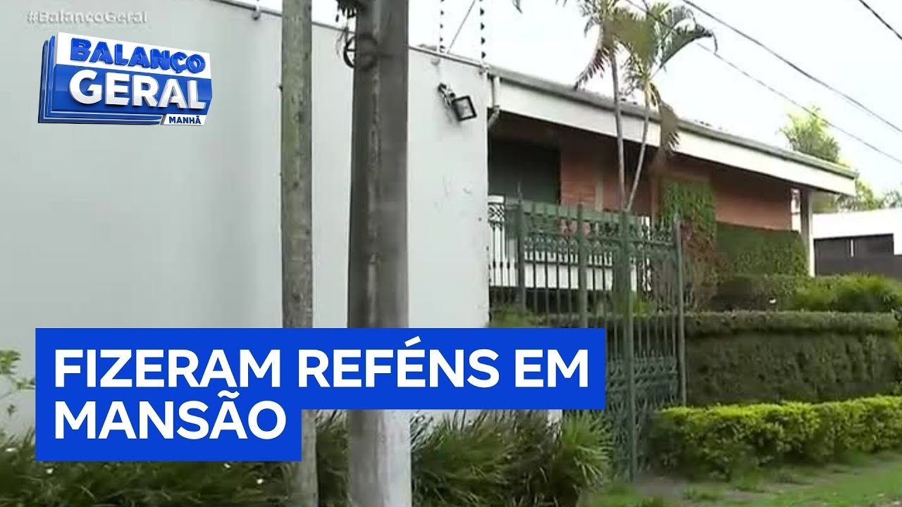 Criminosos armados fazem mulher refém em mansão no bairro Cidade Jardim, em São Paulo