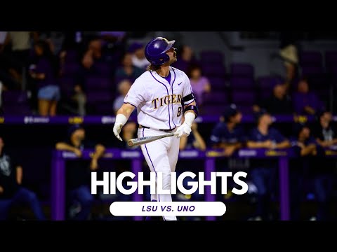 LSU Defeats UNO, 6-3, In Midweek Matchup