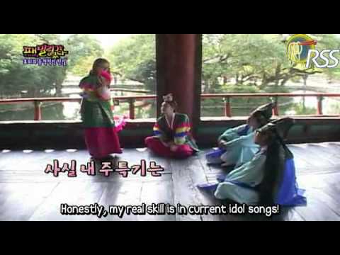 Family Outing Hyori dance U-Go-Girl in Hanbok + BEG Abracadabra