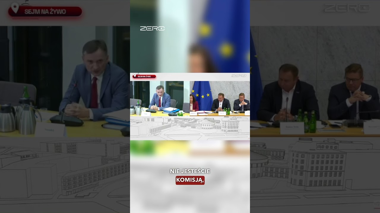 ZIOBRO NIE UZNAJE KOMISJI ŚLEDCZEJ