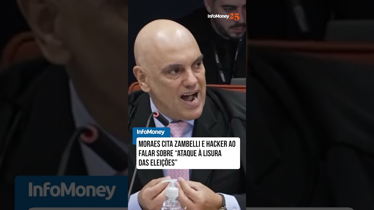 Moraes cita Zambelli e uso de hacker para atacar lisura das eleições