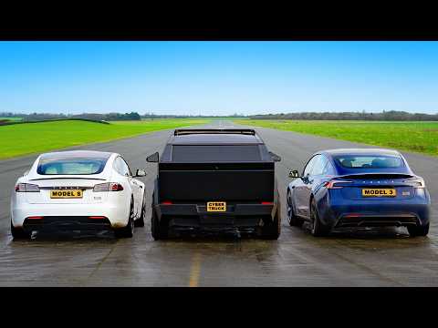 Tesla Showdown: Model 3 vs Model Y vs Cybertruck vs Model S vs Model X