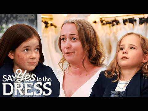 Video: Bride’s Twin Daughters Want Sparkles On Their Mum’s Wedding Dress I Say Yes To The Dress UK